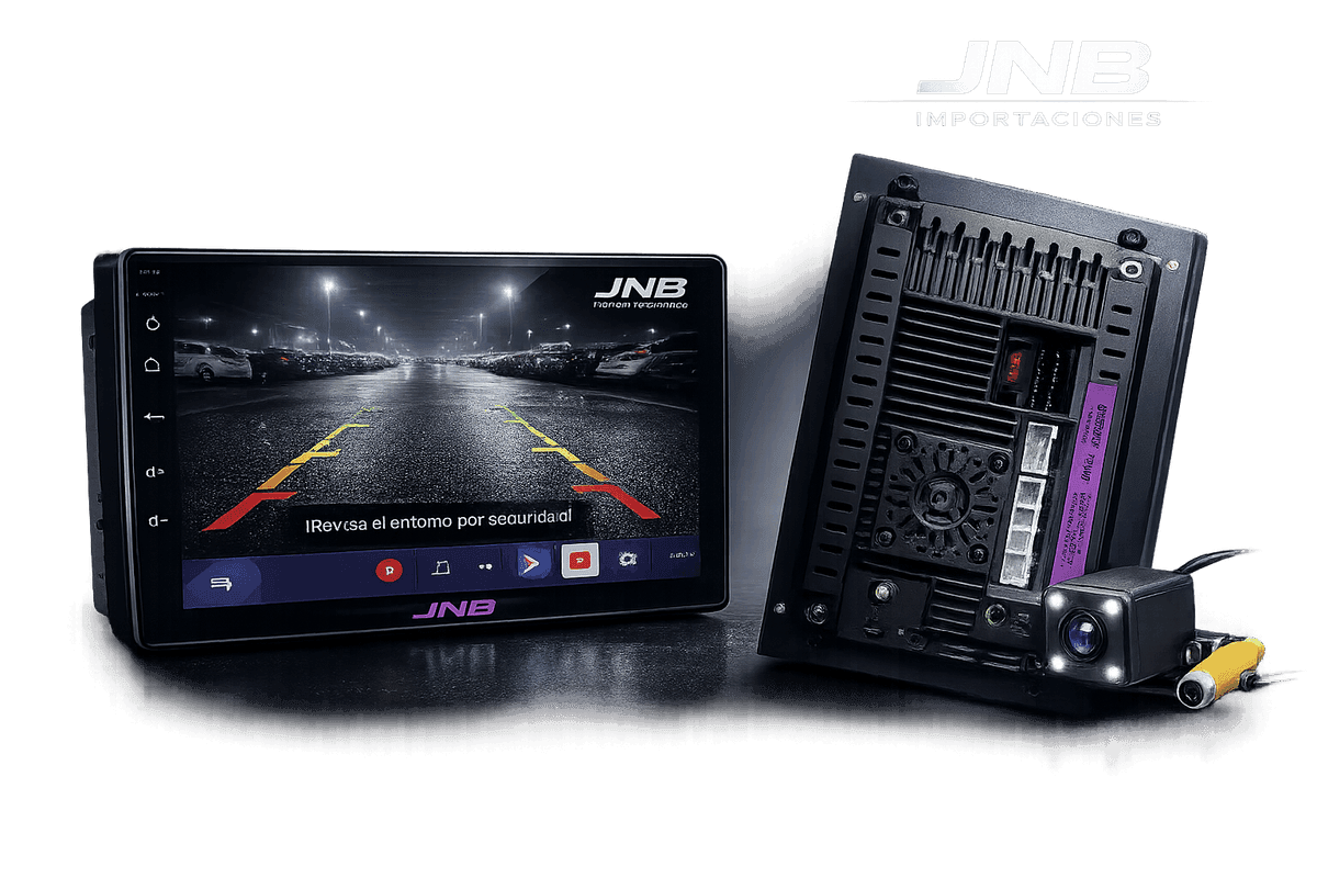 Radio Android 9" 2 DIN — 4GB/64GB, CarPlay & Android Auto