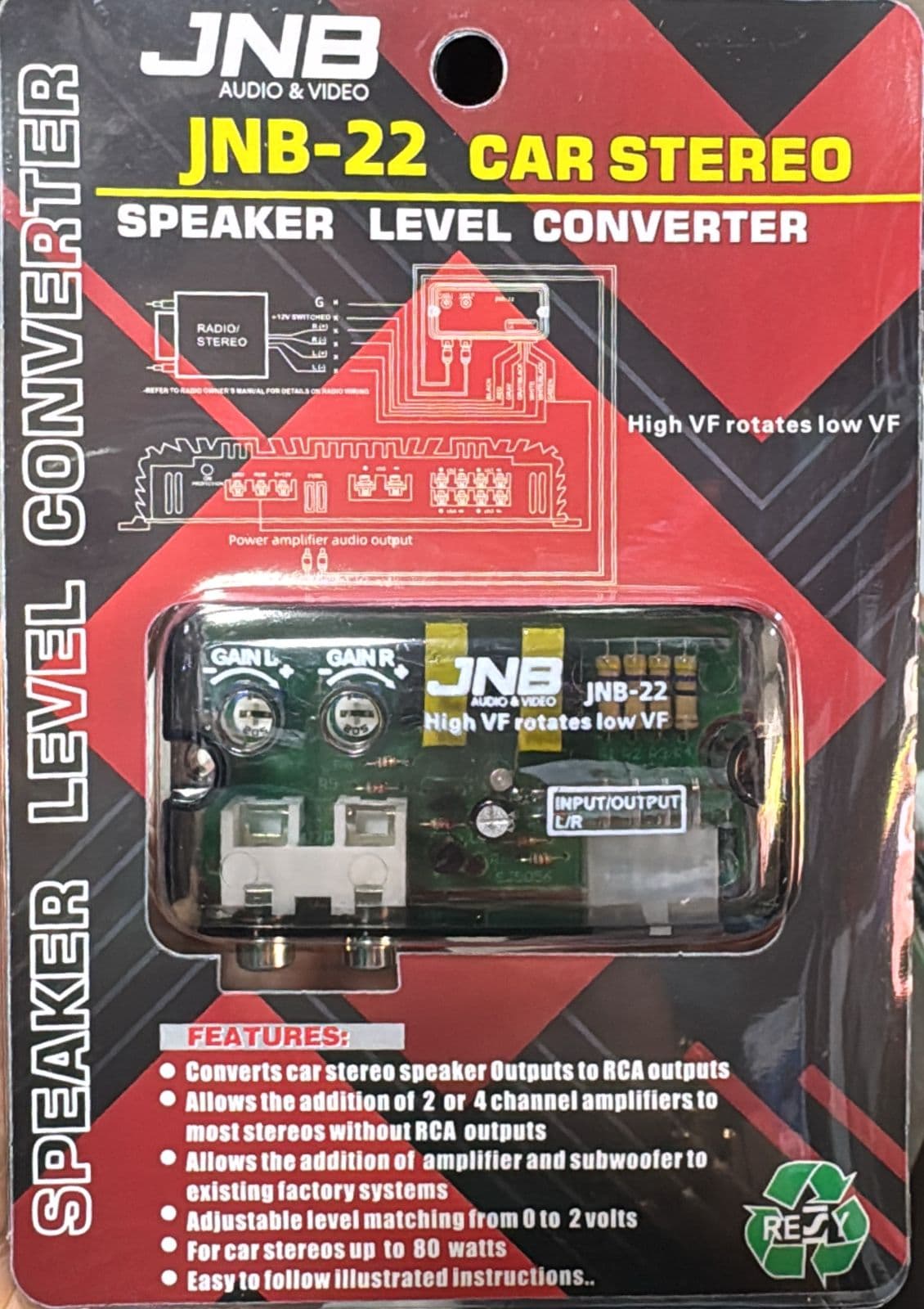 Adaptador altas y bajas